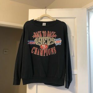 Vintage 49ers Sweatshirt Super Bowl